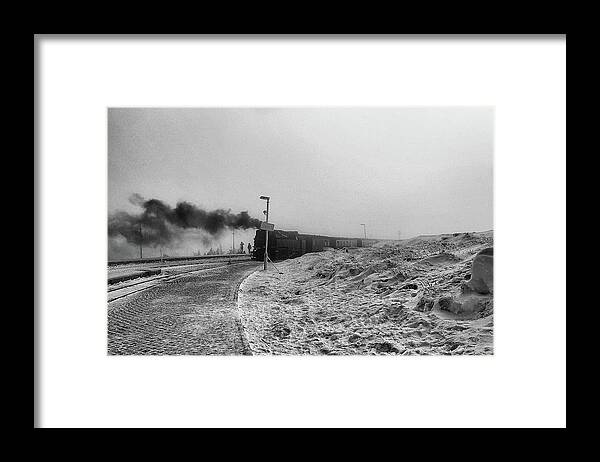 Germany Framed Print featuring the photograph Arrival by Ingrid Dendievel