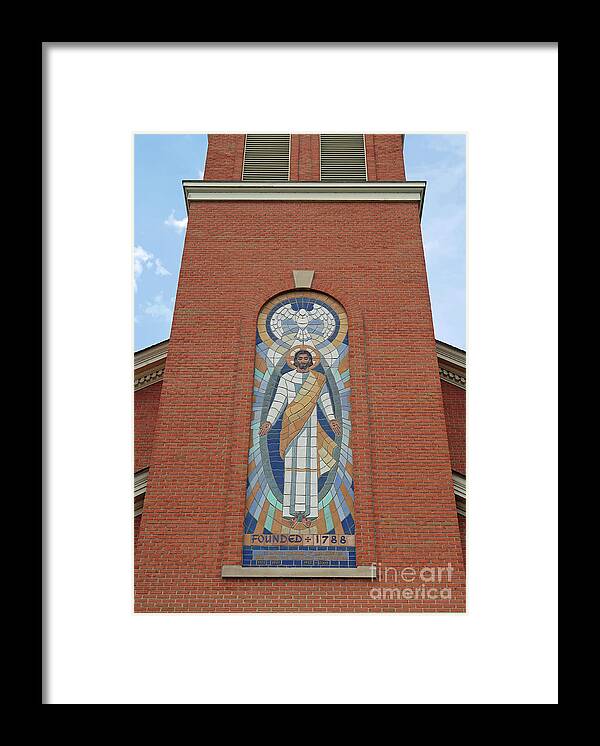 Church Framed Print featuring the photograph Ascending on High by Ann Horn