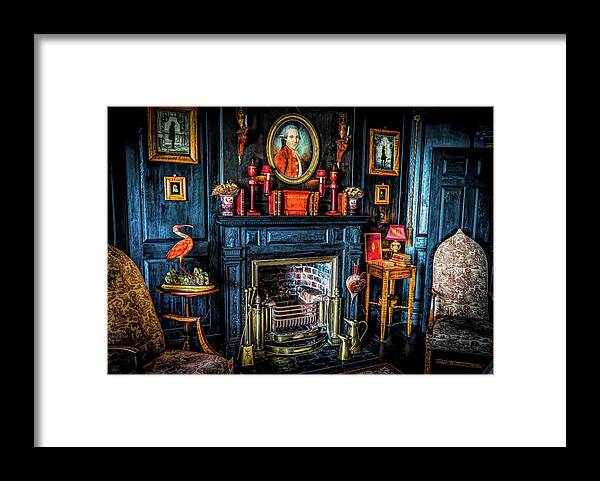 Beauport Framed Print featuring the photograph Asian room in Beauport by Lilia S