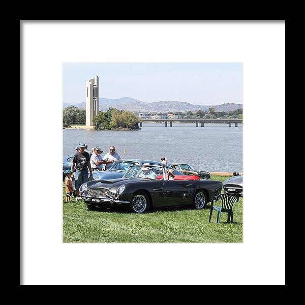 Astonmartin Framed Print featuring the photograph Aston Martin Db4 Convertible by Anthony Croke