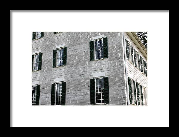 Home Framed Print featuring the photograph At the Corner of Home by Carol Riddle