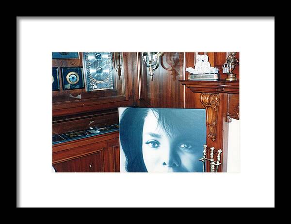 Michael Jackson Framed Print featuring the photograph At the Jackson's home by Y C