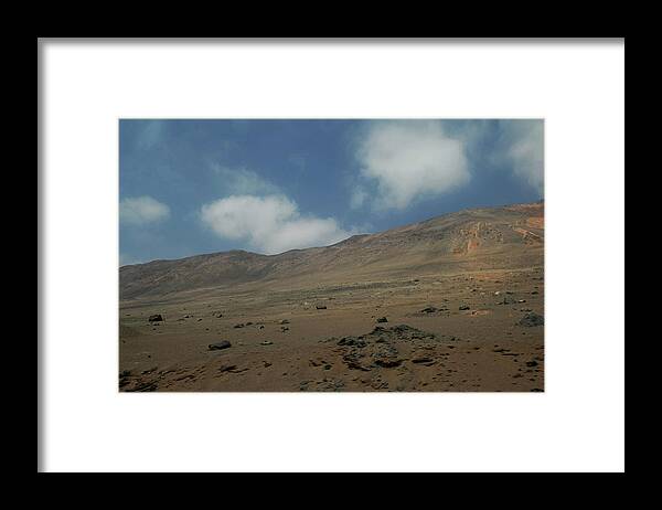 Iquique Framed Print featuring the photograph Atacama Desert by William Kimble