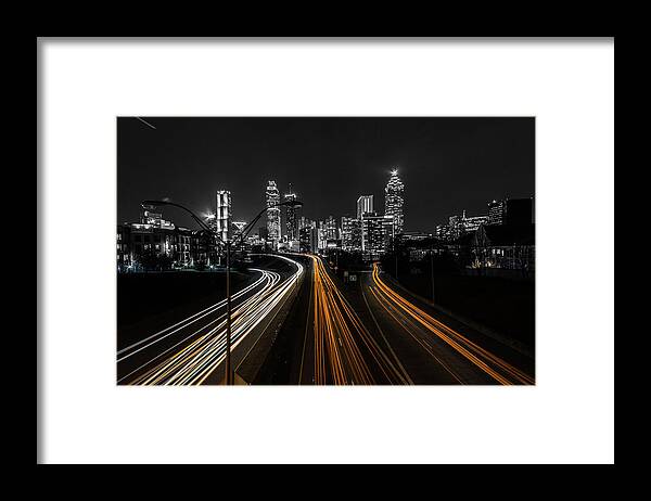 Atlanta Framed Print featuring the photograph Atlanta Tones by Kenny Thomas