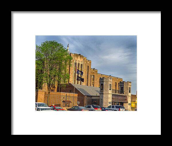 Auburn Correctional Facility Framed Print featuring the photograph Auburn Correctional Facility by Dennis Dugan