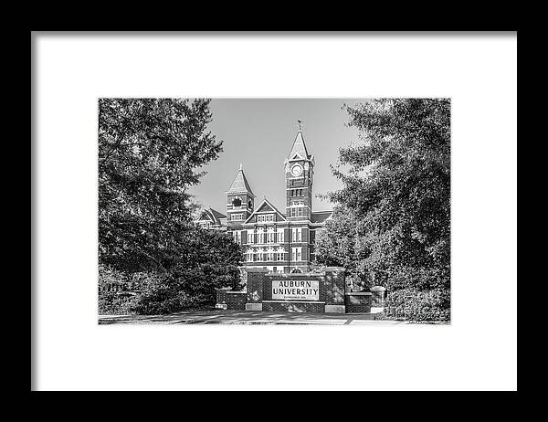 Auburn University Framed Print featuring the photograph Auburn University by University Icons
