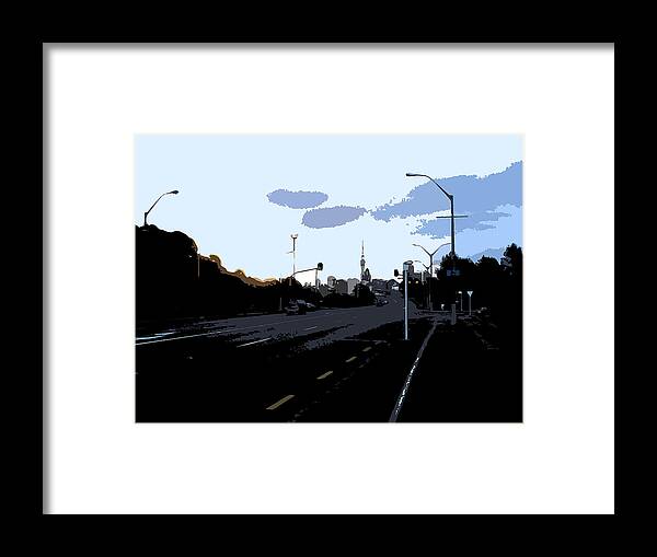 City Framed Print featuring the photograph Auckland1 by Padamvir Singh