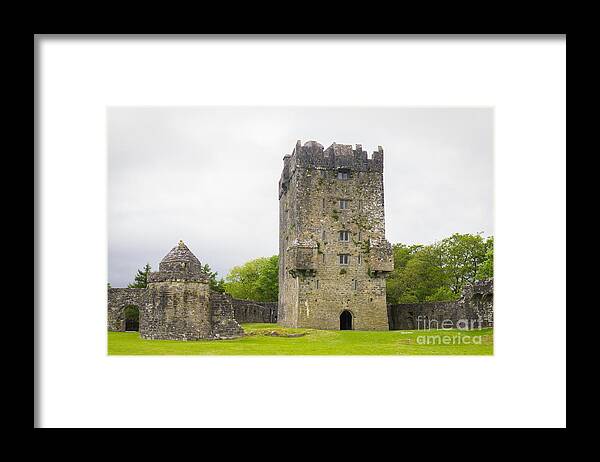 Aughnanure Castle Framed Print featuring the photograph Aughnanure Castle by Scott Carlin