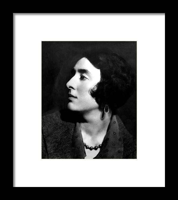 Author Framed Print featuring the photograph Author Vita Sackville-west by Everett
