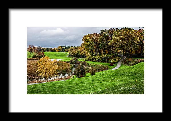 Autumn Landscape Framed Print featuring the photograph Autumn Beauty by Joann Copeland-Paul