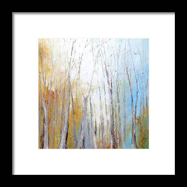 Autumn Framed Print featuring the painting Autumn Bliss by Dina Dargo