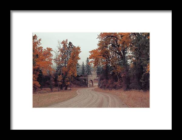 Montana Framed Print featuring the photograph Autumn in Montana by Cathy Anderson
