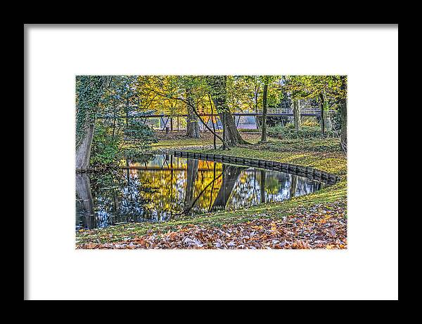 Park Framed Print featuring the photograph Autumn in Museum Park, Rotterdam by Frans Blok
