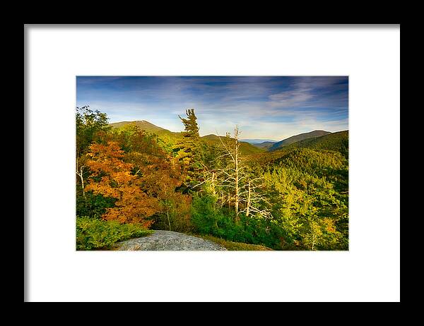 Baxter Framed Print featuring the photograph Autumn in the Adirondacks by Amanda Jones