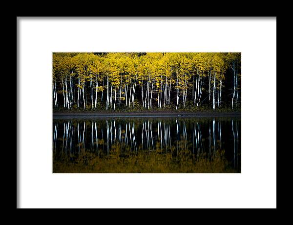 Utah Framed Print featuring the photograph Autumn Mirror by Dustin LeFevre