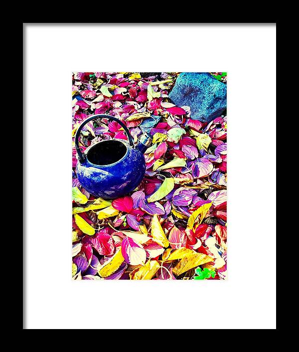 Tea Pot Framed Print featuring the photograph Autumn Tea by Brad Hodges