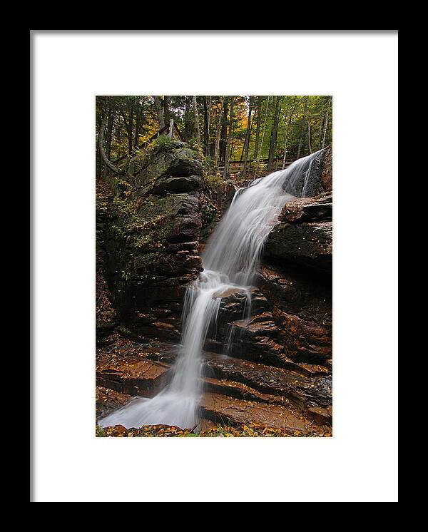 Avalanche Falls Framed Print featuring the photograph Avalanche Falls by Juergen Roth