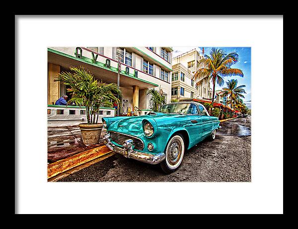 South Beach Framed Print featuring the photograph Avalon by Joe Paul
