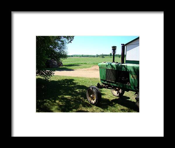 Farm Framed Print featuring the photograph Back 40 by Todd Zabel