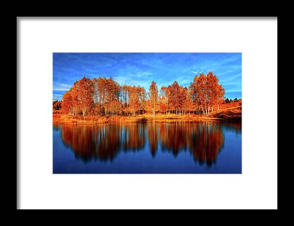 Landscape Framed Print featuring the photograph Back From The Edge by Philippe Sainte-Laudy