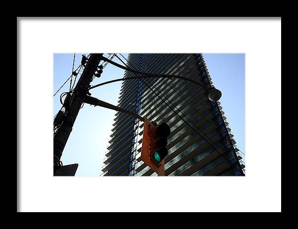 Urban Framed Print featuring the photograph Back Light by Kreddible Trout