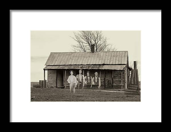 Billie The Kid Framed Print featuring the photograph Bad Boys by Theresa Campbell