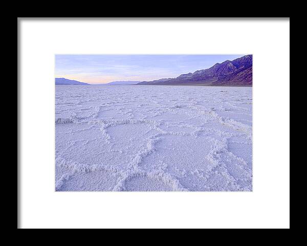 Scenic Framed Print featuring the photograph Badwater by Doug Davidson