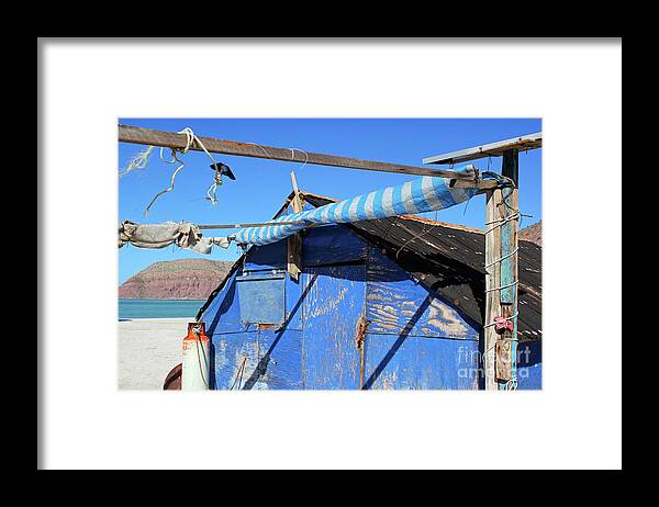 Island Framed Print featuring the photograph Baja Shack by Becqi Sherman