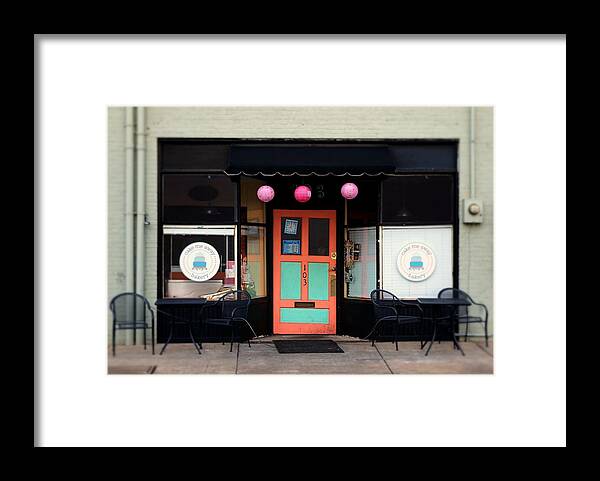 Fine Art Framed Print featuring the photograph Bakery by Rodney Lee Williams
