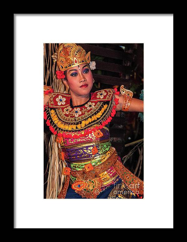 Bali Framed Print featuring the photograph Balinese Dancer 6 by Werner Padarin