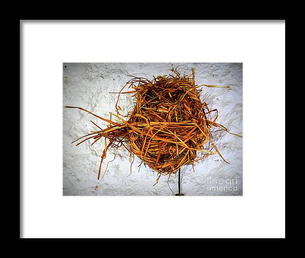 Traditional Irish Home Decorations Framed Print featuring the photograph Ball of Rushes by Lexa Harpell