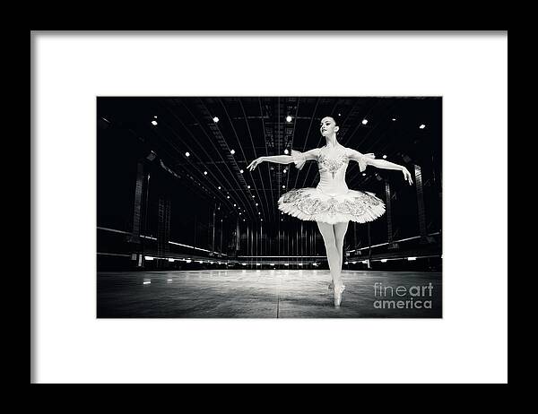 Ballet Framed Print featuring the photograph Ballerina by Dimitar Hristov