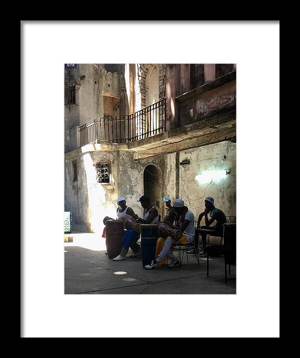 Cuba Framed Print featuring the photograph Rehearsal by Kerry Obrist