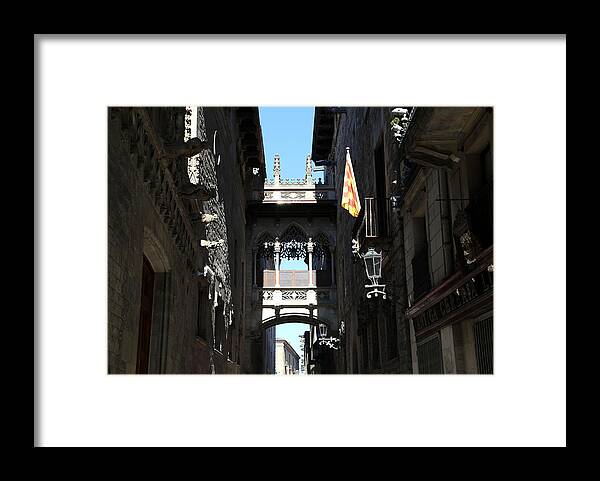 Barcelona Framed Print featuring the photograph Barcelona 1 by Andrew Fare