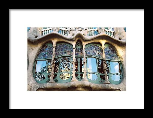 Barcelona Framed Print featuring the photograph Barcelona by Claude Taylor