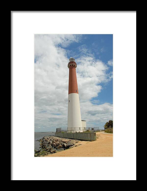 Barnegat Lighthouse Art Framed Print featuring the photograph Barnegat Lighthouse 75 by Joyce StJames