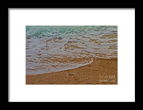 Ocean Framed Print featuring the photograph Base G Beach Jayapura by Eunice Warfel