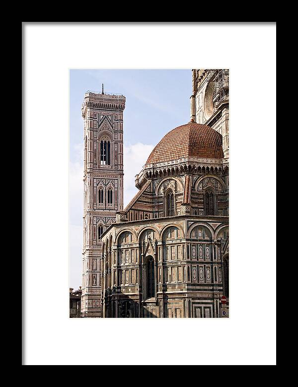 Cityscape Framed Print featuring the photograph Basilica di Santa Maria del Fiore by Carl Jackson