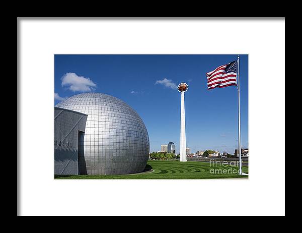 Basketball Hall Of Fame Framed Print featuring the photograph Basketball Hall of Fame by John Greim