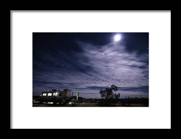 Moonlight Framed Print featuring the photograph Basking in the Moonlight by Margaret Pitcher