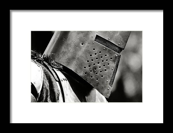 Knight Framed Print featuring the photograph Battle Ready by Scott Hovind