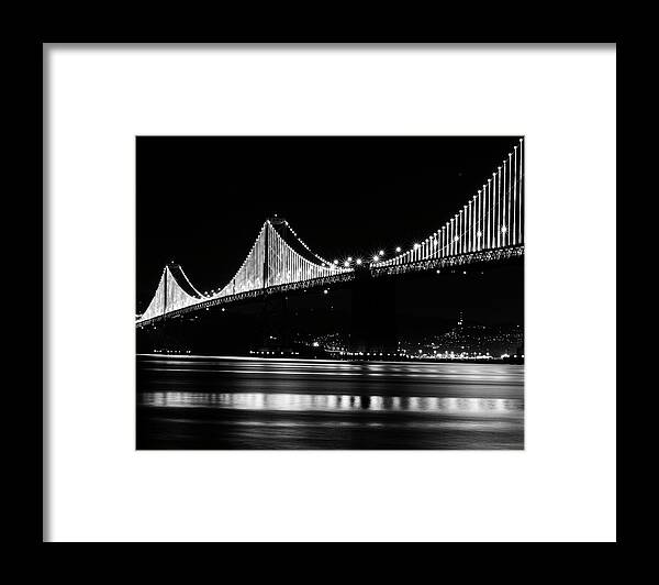 Bridge Framed Print featuring the photograph Bay Bridge by Rand Ningali