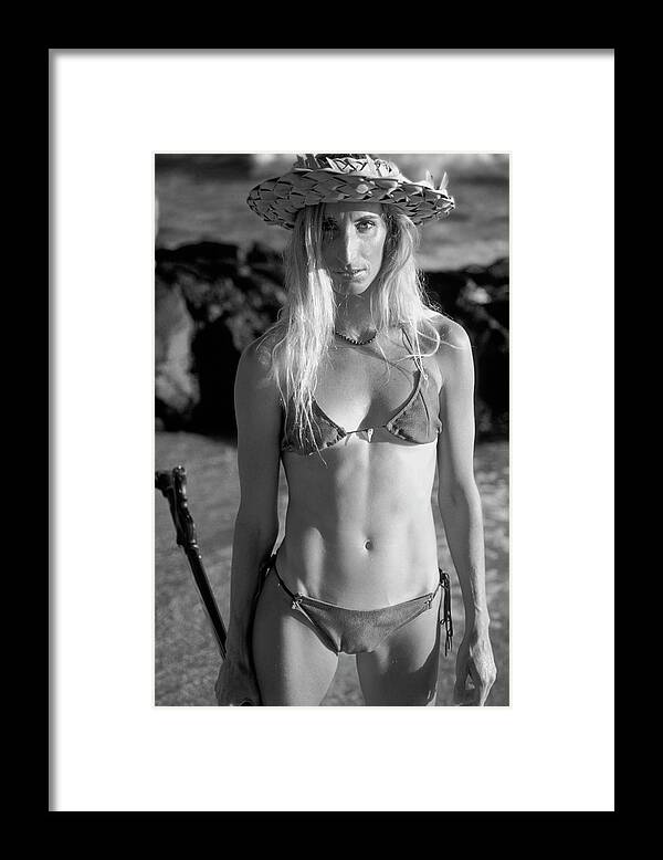 Beauty Framed Print featuring the photograph Beach Beauty by Sean Davey