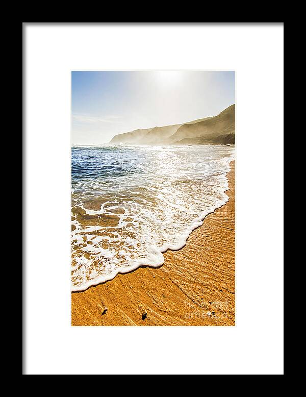 Beach Framed Print featuring the photograph Beach fine art by Jorgo Photography
