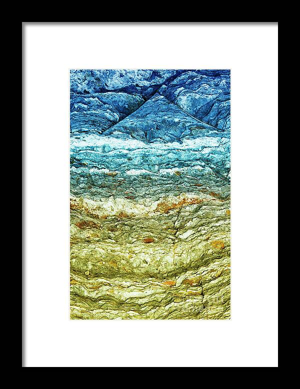 Beach Mountain Sky Framed Print featuring the photograph Beach Mountain Sky by Tim Gainey