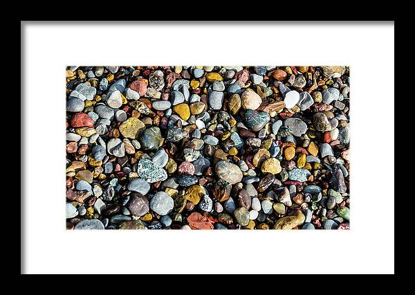 Costa Rica Framed Print featuring the photograph Beach Rocks by Dillon Kalkhurst