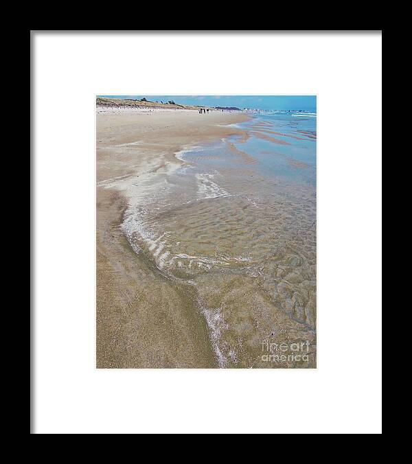 Marcia Lee Jones Framed Print featuring the photograph Beach Season by Marcia Lee Jones