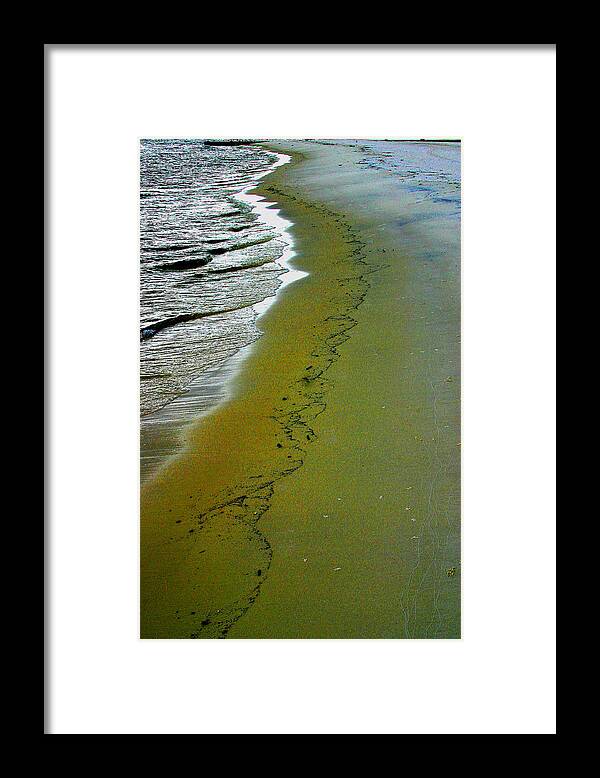 William Meemken Framed Print featuring the photograph Beach by William Meemken