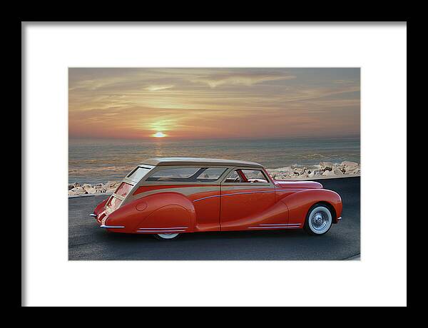 Lincoln Framed Print featuring the photograph Beach Zephyr by Bill Dutting