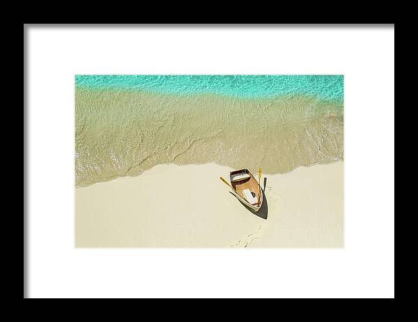  Framed Print featuring the photograph Beached by Gary Felton